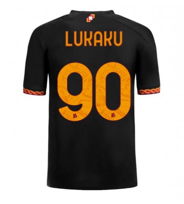 AS Roma Romelu Lukaku #90 Tercera Equipación 2023-24 Manga Corta